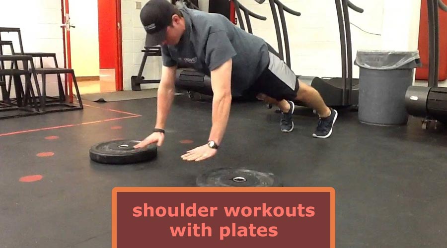 shoulder workouts with plates